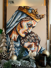 Load image into Gallery viewer, Mary and Jesus 24x30in Original On Canvas