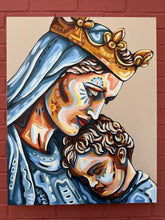 Load image into Gallery viewer, Mary and Jesus 24x30in Original On Canvas