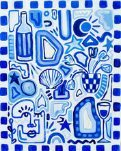 Load image into Gallery viewer, Santorini 24x30in Original Painting