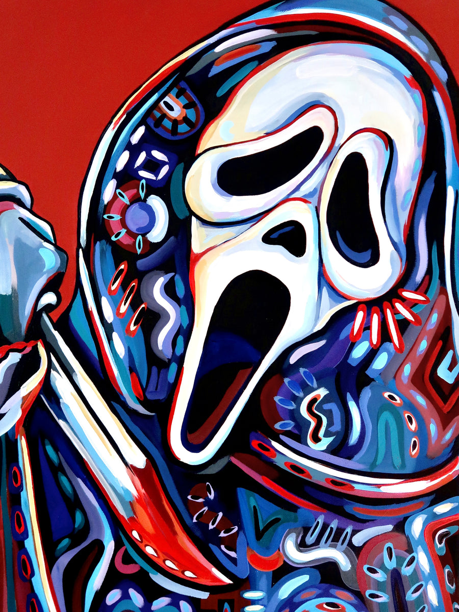 scream ghostface drawing