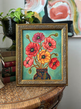Load image into Gallery viewer, Poppies 8x10in Original
