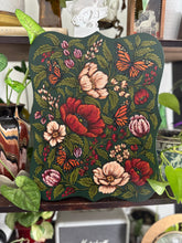 Load image into Gallery viewer, Monarch Garden 11x14in Original
