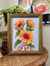 Load image into Gallery viewer, Sunflowers 8x10in Original
