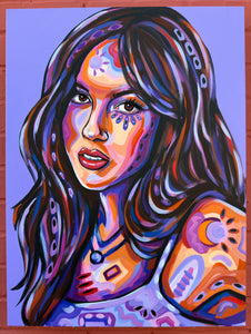 Olivia Rodrigo Painting