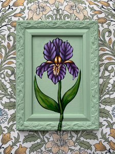 Iris 6x8in Original