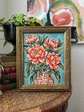 Load image into Gallery viewer, Peonies 8x10in Original
