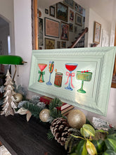 Load image into Gallery viewer, Christmas Cocktails 25.5x13.5in Original
