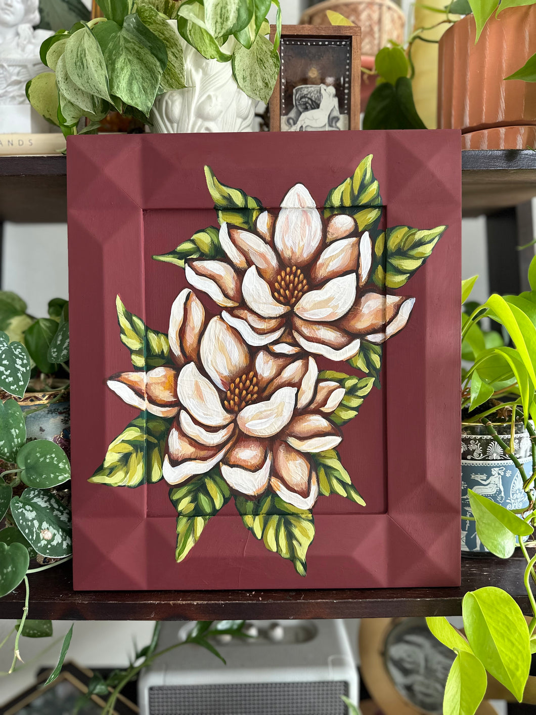 Magnolias 12x14in Original