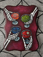 Load image into Gallery viewer, Drinks With The Ghouls 9x12in Original
