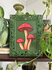 Mushrooms 7.5x9.5in Original