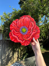 Load image into Gallery viewer, Poppy 12x11.5in Original
