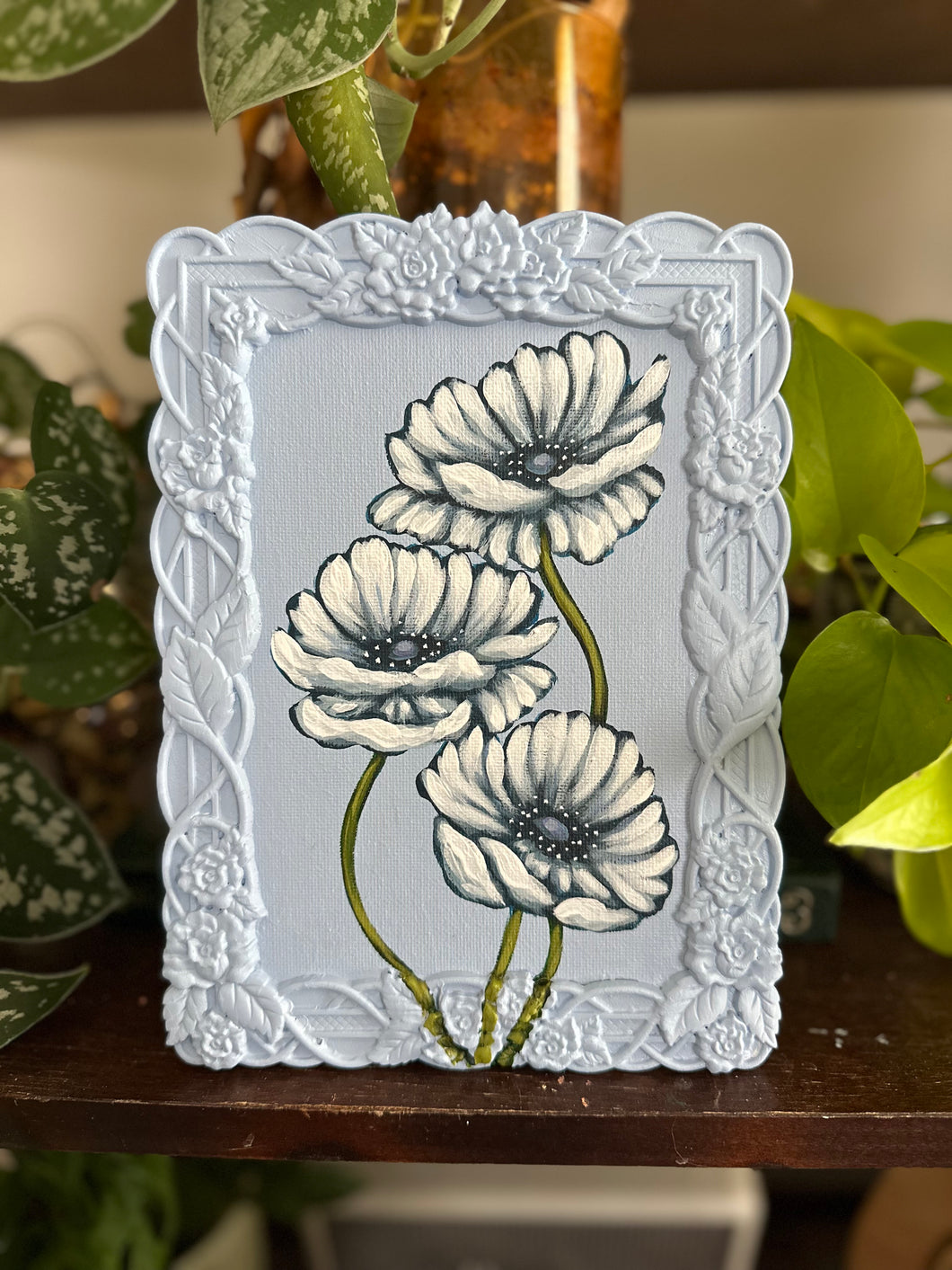 Anenomes 6x8.5in Original