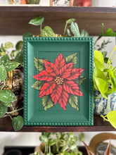 Load image into Gallery viewer, Red Poinsettia 7.5x10in Original
