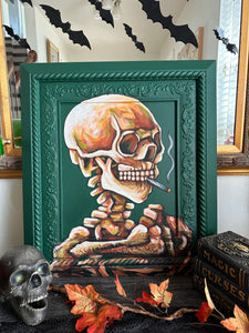 Skeleton 19.5x22in Original