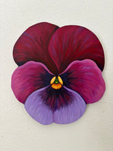 Load image into Gallery viewer, Pansy 12x10.5in Original
