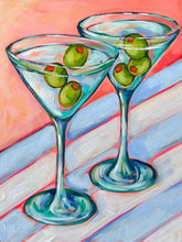 Load image into Gallery viewer, Martinis For Two 8x10in Original

