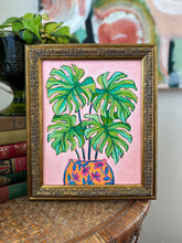 Load image into Gallery viewer, Monstera 8x10in Original
