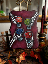Load image into Gallery viewer, Drinks With The Ghouls 9x12in Original
