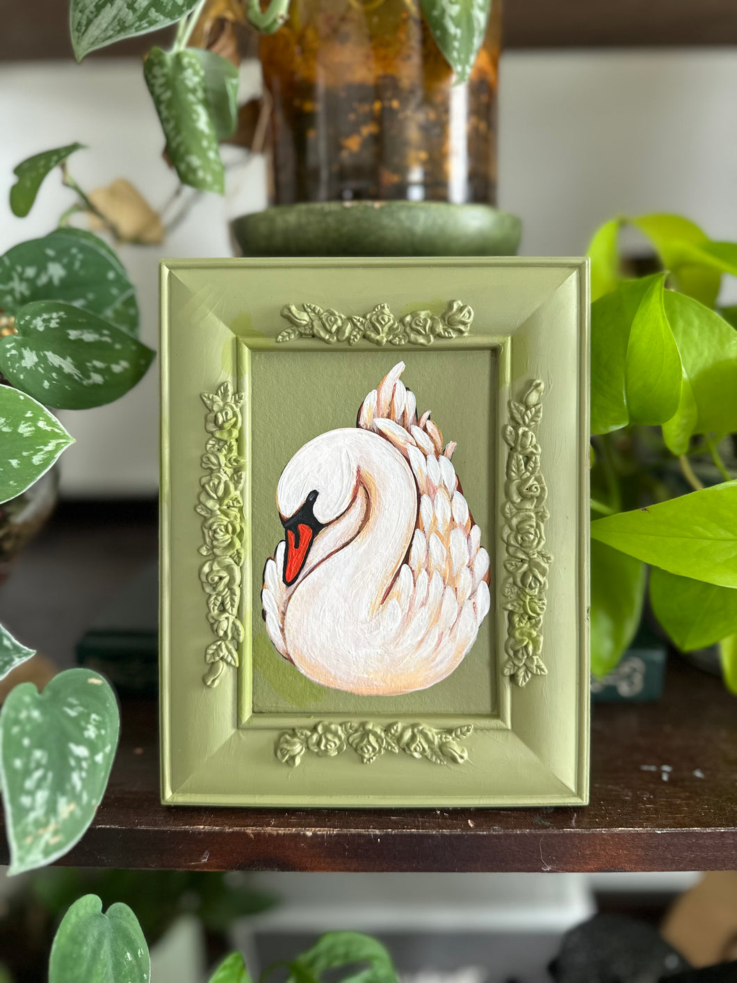 Swan 5.5x7.5in Original