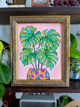 Load image into Gallery viewer, Monstera 8x10in Original
