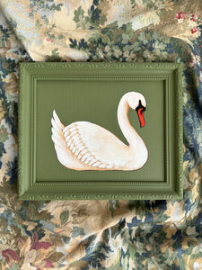 Swan 10x12in Original