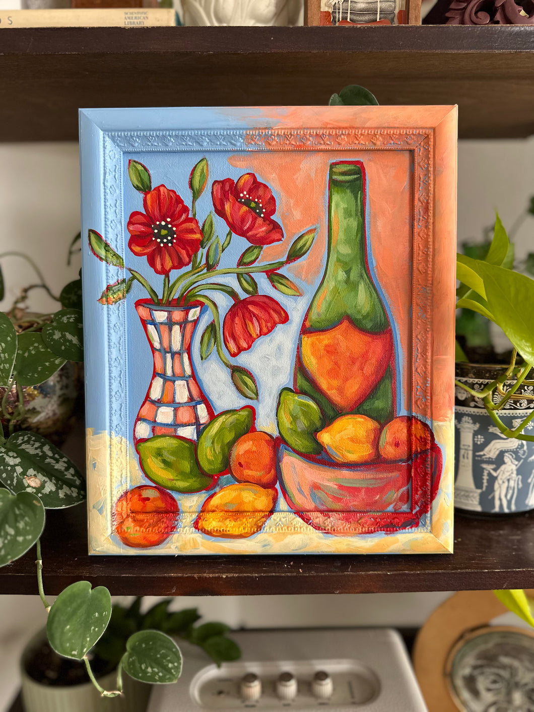 Still Life Study II 10x12in Original On Canvas