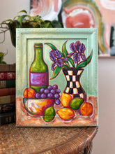 Load image into Gallery viewer, Still Life With Irises 10.5x12.5in Original

