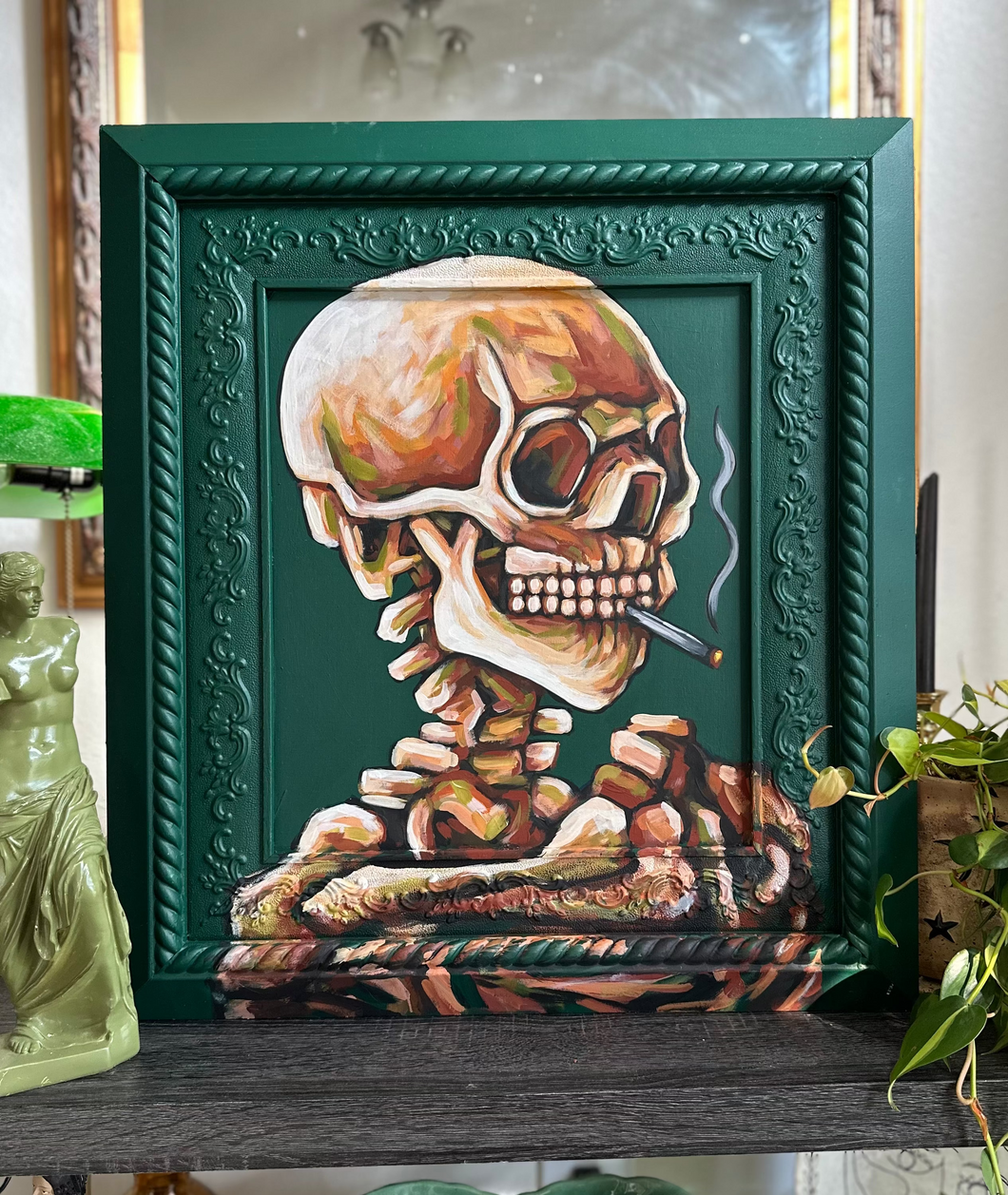 Skeleton 19.5x22in Original