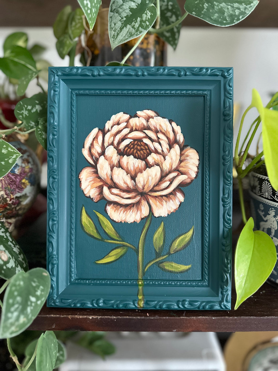 Peony 6.5x8.5in Original