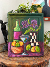Load image into Gallery viewer, Still Life With Irises 10x12in Original
