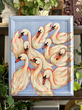 Load image into Gallery viewer, Swans 13x16in Original
