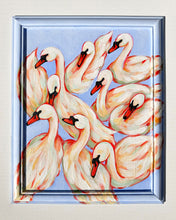 Load image into Gallery viewer, Swans 13x16in Original
