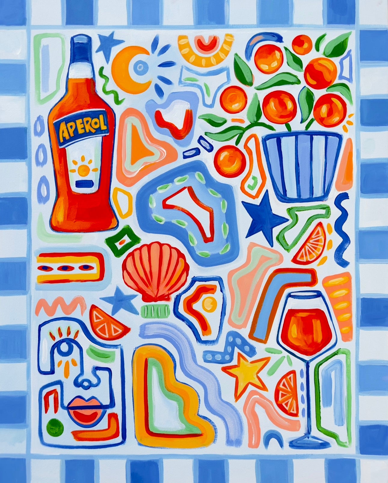 Aperol Spritz Prints – morganpaintsstuff