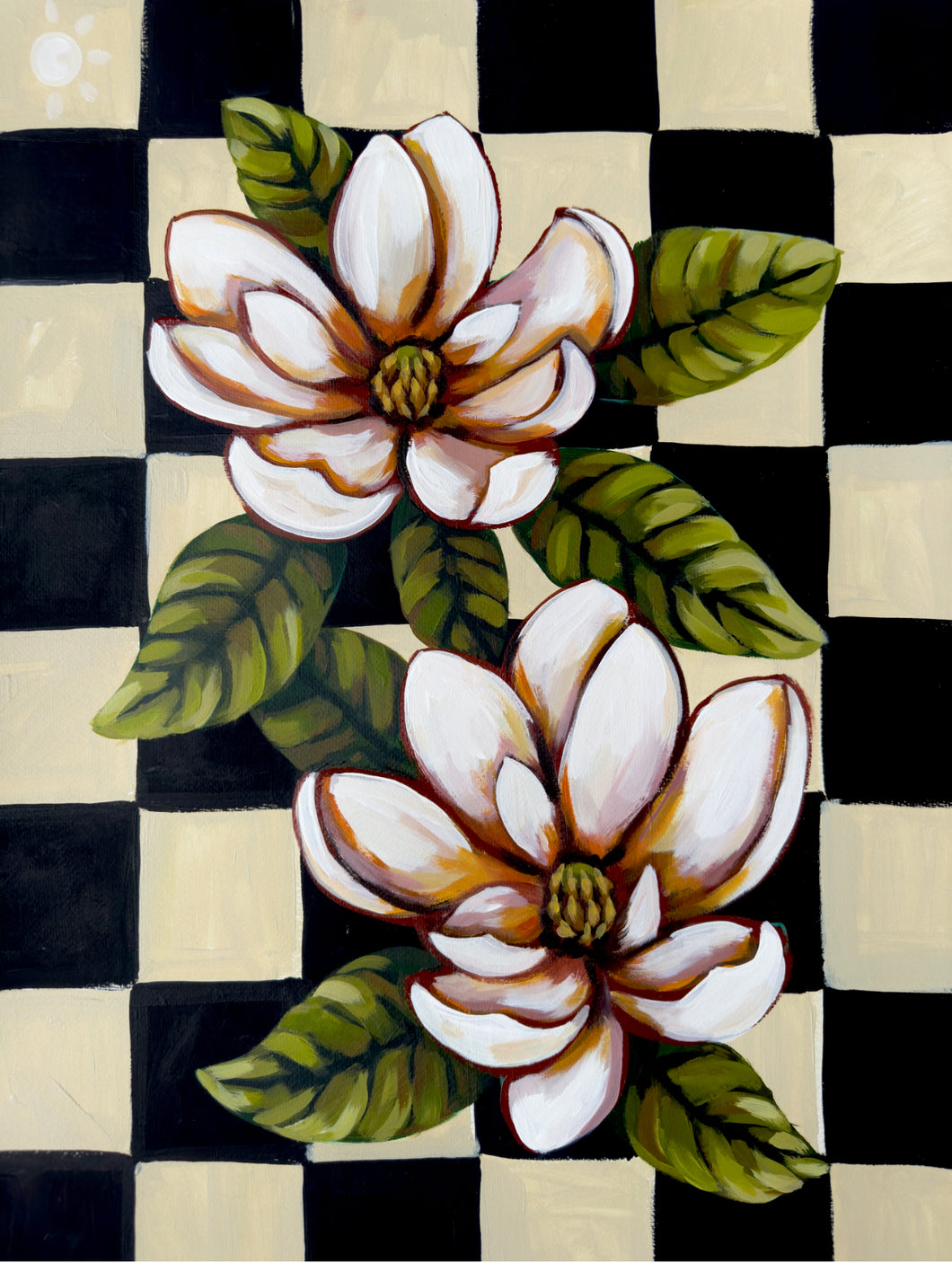 Magnolias II Print