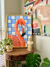 Load image into Gallery viewer, Flamingo 18x24 Original On Paper
