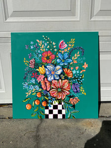 Primrose 24x24 Original Painting