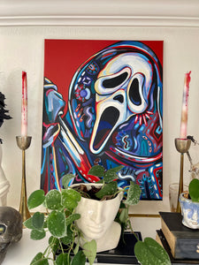 Ghostface 18x24 Original Painting
